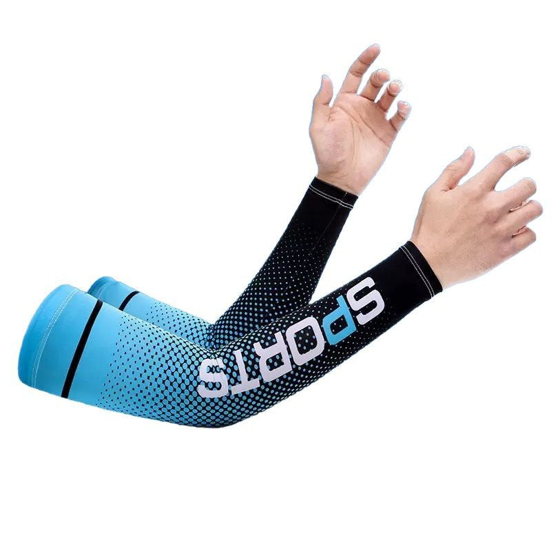 Ice Silk Sun Sleeves for Cycling & Driving Summer