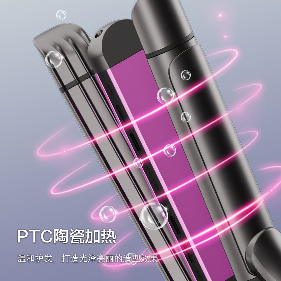 3-in-1 Auto Curling Iron with Ion & Temp Control