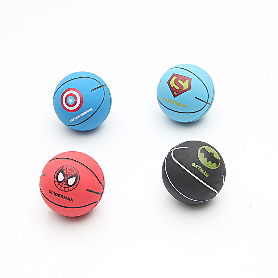 Hero League Elastic Decompression Cartoon Pat Ball