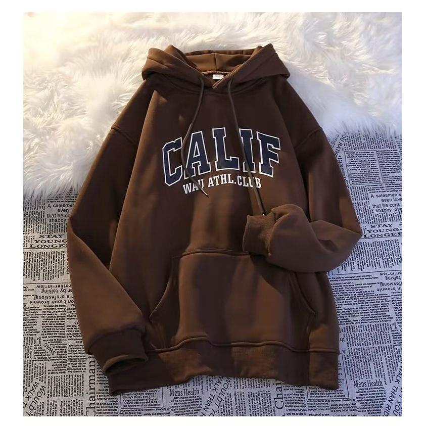 Oversize Korean Hoodie – Fleece Lined Winter Wear