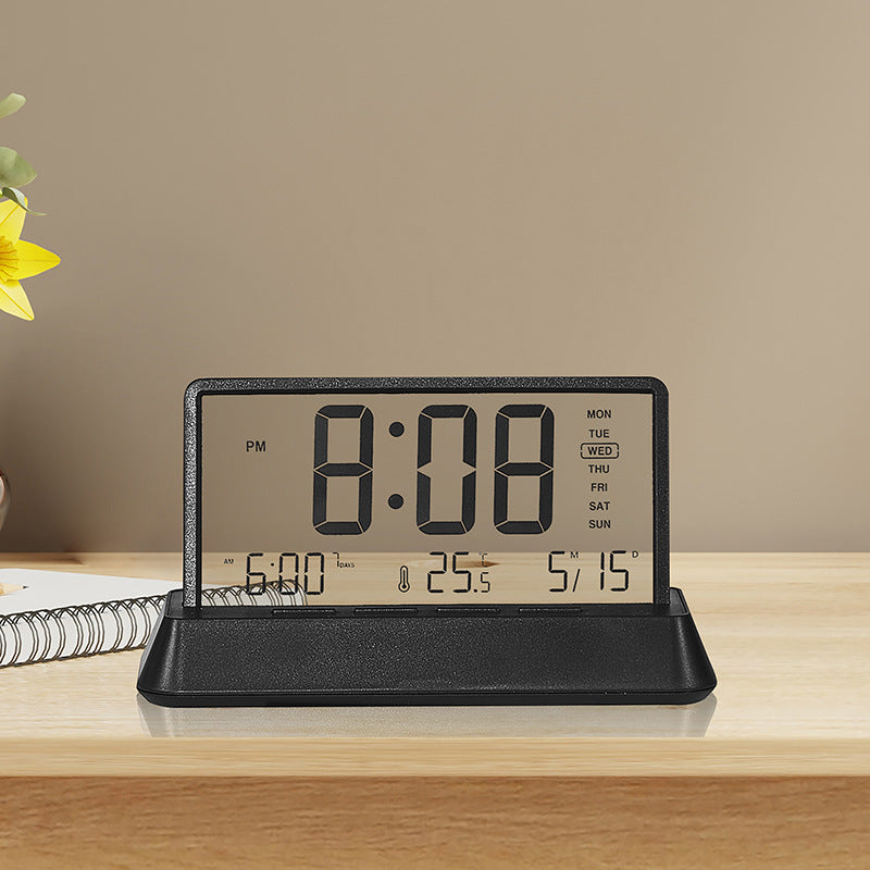 Creative Transparent Multifunction Alarm Clock 2301