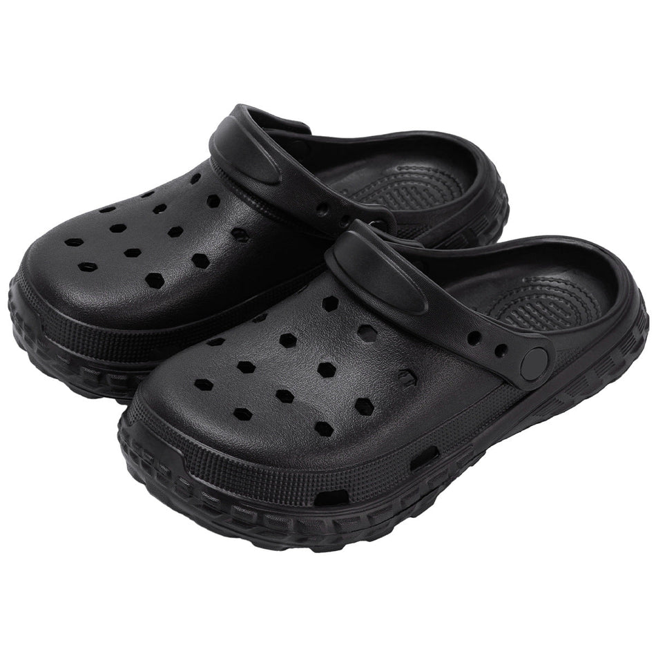 Jielia Thick-Soled Hole Shoes | Non-Slip Nurse & Driving Clogs