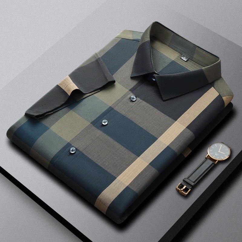 Men’s Plaid Summer Shirt | Paul's Style Cool Casual Wear