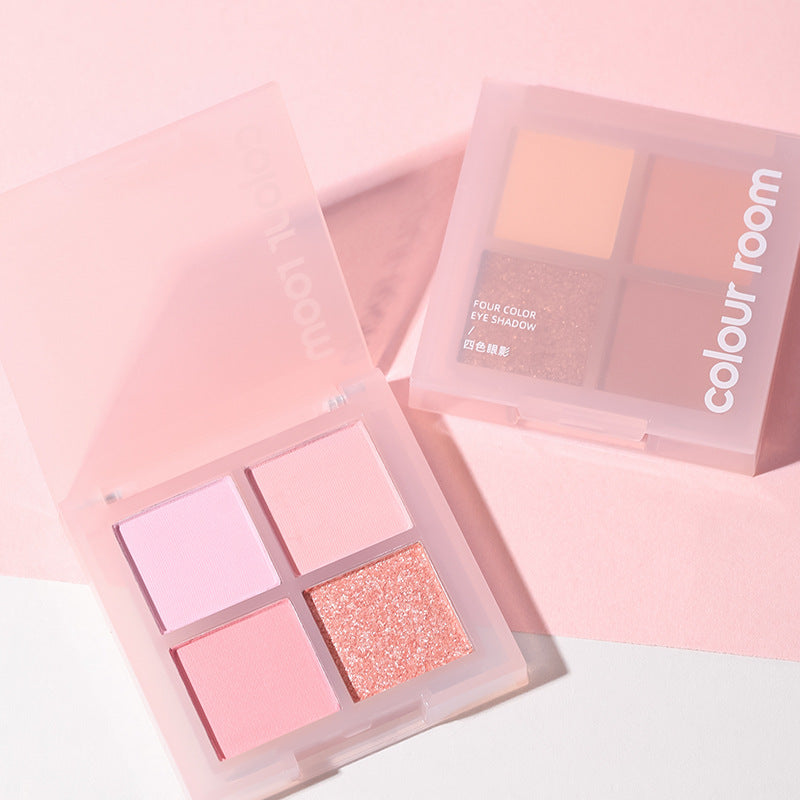Four-Color Milk Tea Eyeshadow & Contour Palette