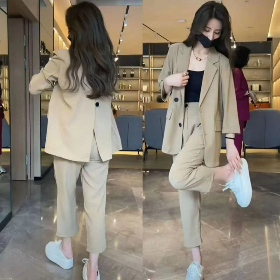 Women’s Autumn Business Casual Suit Set