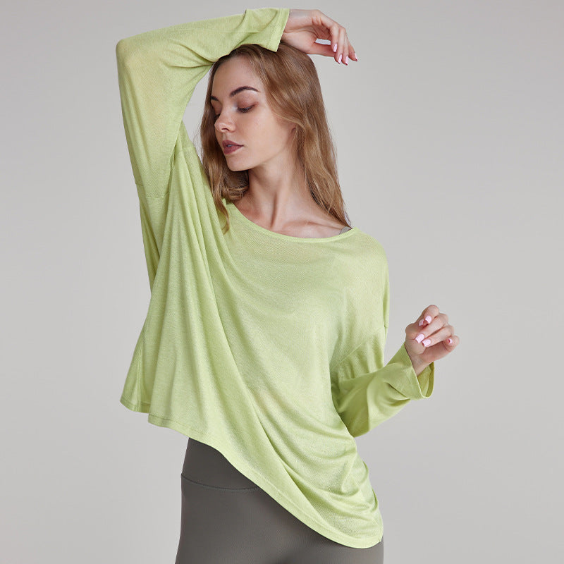 Ningbo Anjiu Loose Yoga Top