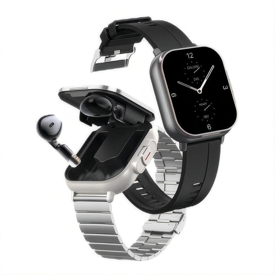 D8 Smartwatch & TWS Earbuds – Big 2″ Display