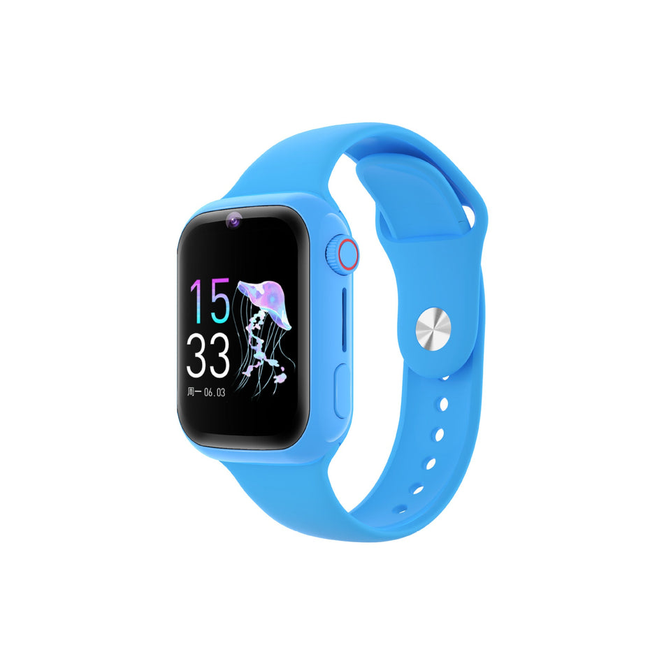 Kids Smartwatch with SIM Card Slot, GPS and Video Calling in Black