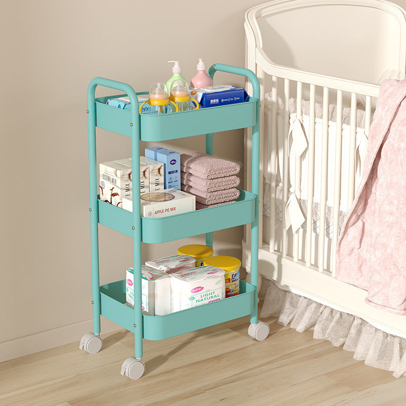 Removable Wheeled Storage Rack for Home & Kitchen