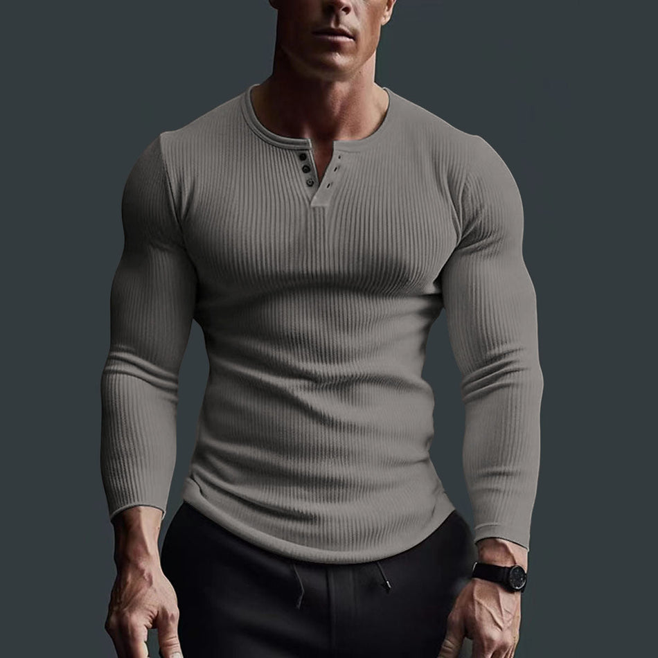 STOCK-V-Neck Power Shirt – Stretchy, Stylish & Built for Bold