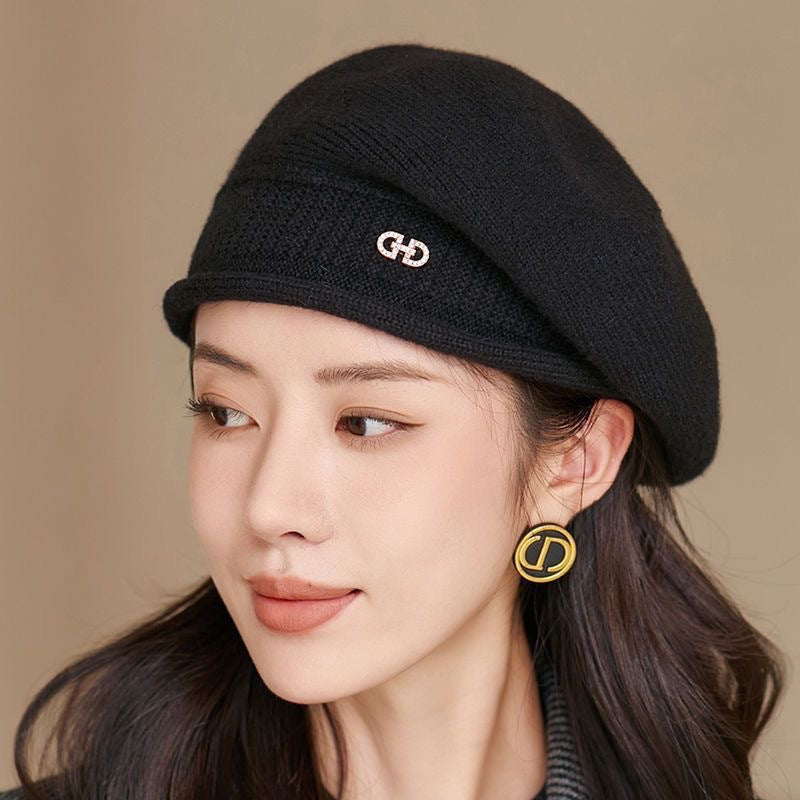 Knitted Woolen Hats Women