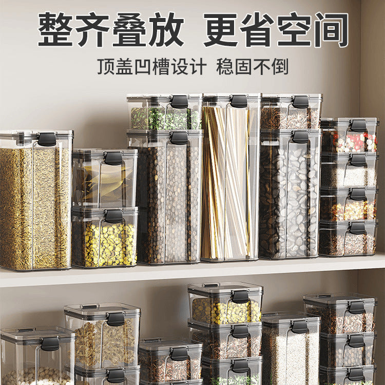 Food Grade Sealed Storage Jar for Kitchen & Fridge