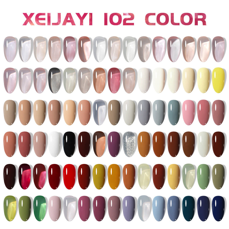 PACK OF  3 Color Gel Nail Polish Set – Long-Lasting Manicure Trio
