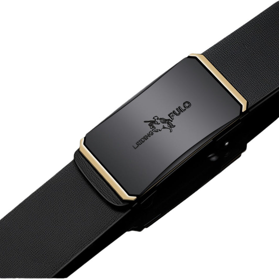 Paul Men's Genuine Leather Belt – Automatic Buckle