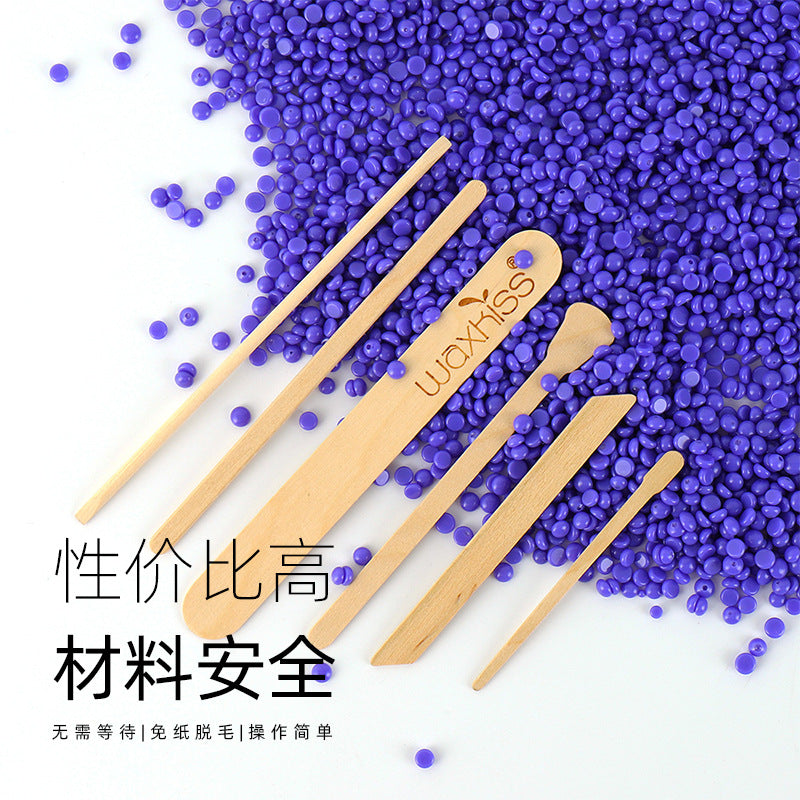Beeswax Hair Removal Wax Beans – Gentle Paper-Free Hard Wax