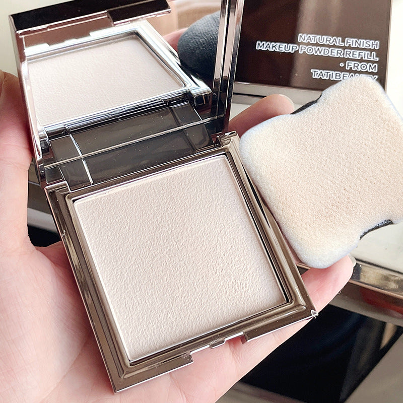 TB Small Silver Block Soft Powder Cake SPF Long-Lasting