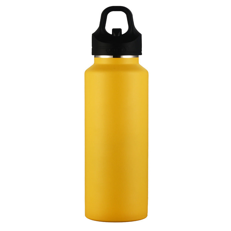 316 Stainless Steel Open-Lid Sports Thermos Water Cup