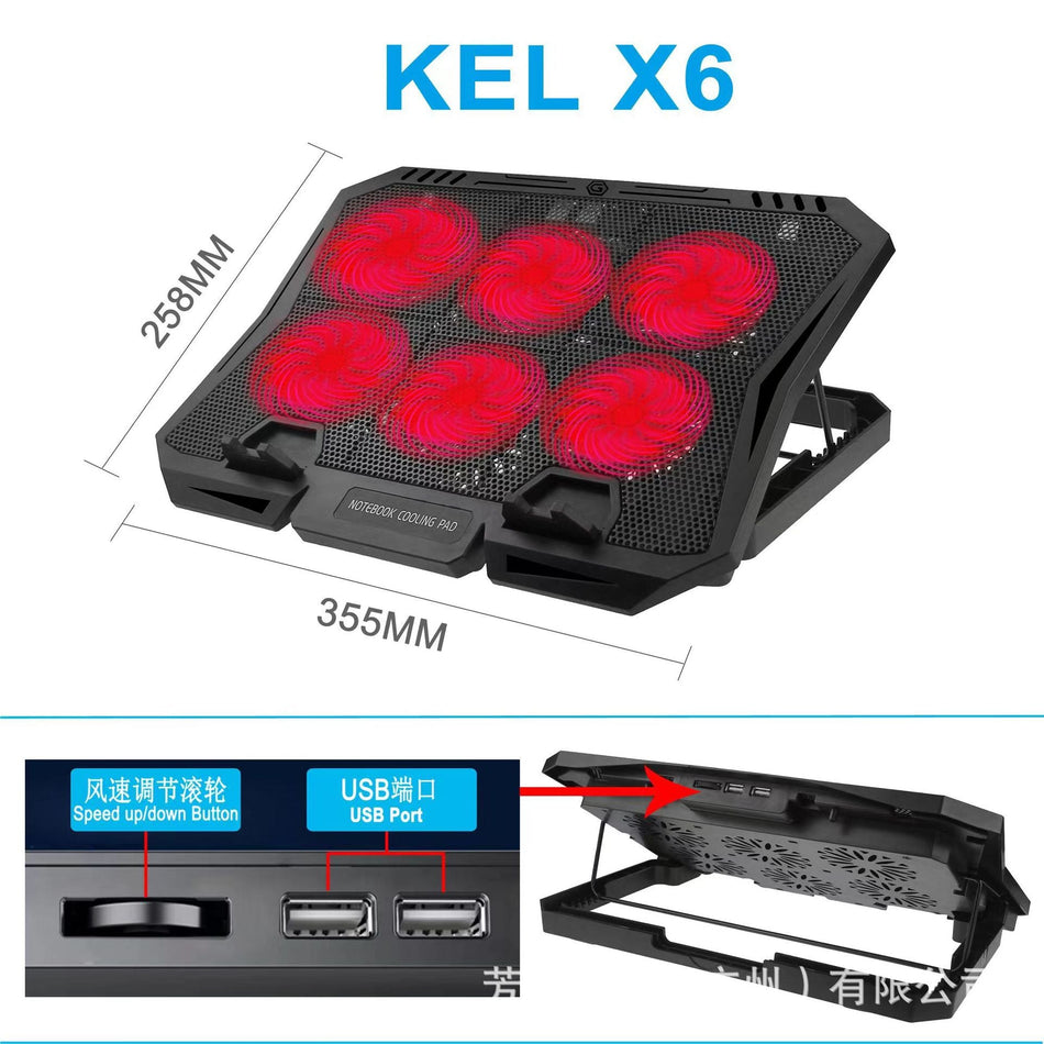 Desktop Laptop Cooling Pad with Fan for Office & Gaming
