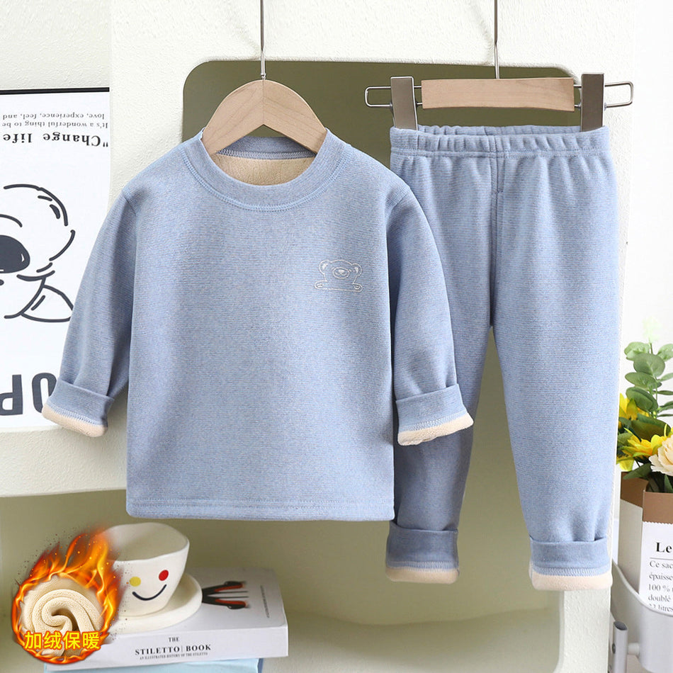 Kids Austrian Velvet Thermal Set 2026 Autumn Winter