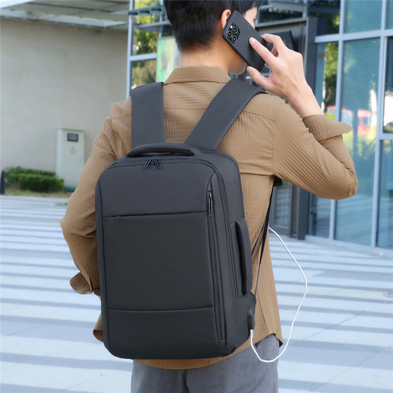 Men's Business Laptop Backpack | Multi-Pocket Commuter
