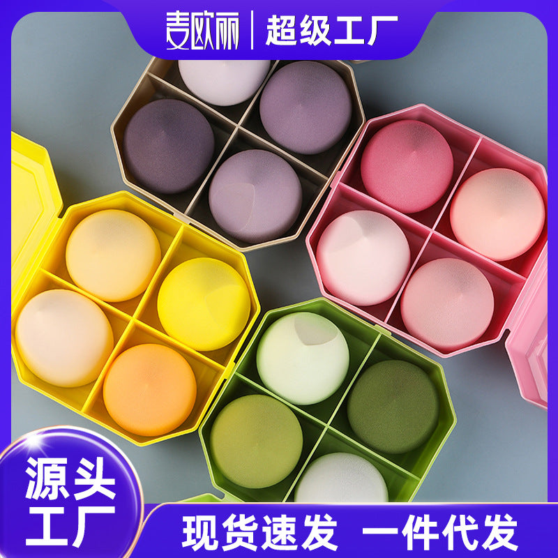 Gourd & Water-Drop Makeup Egg Set Color Powder Puff Sponge