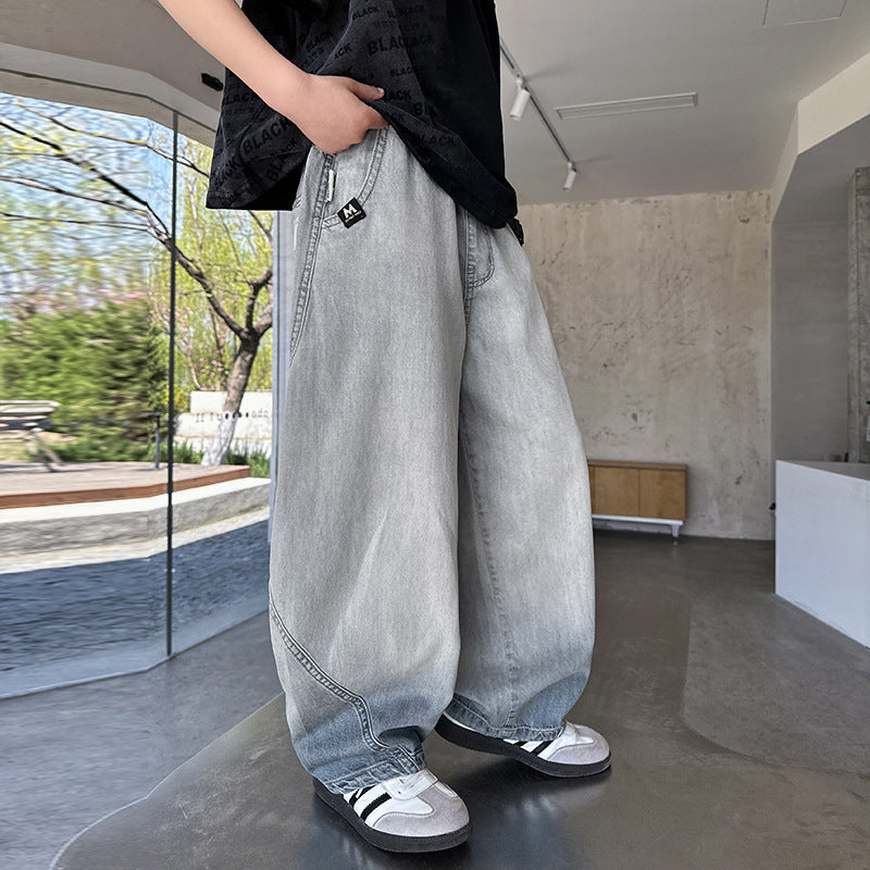 Boys’ Summer Ice Silk Jeans