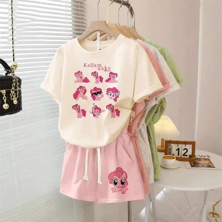 Girls My Little Pony Summer Suit 2025 – Two-Piece Set – Summer Kids Fashion Nepal | Tudoholic
