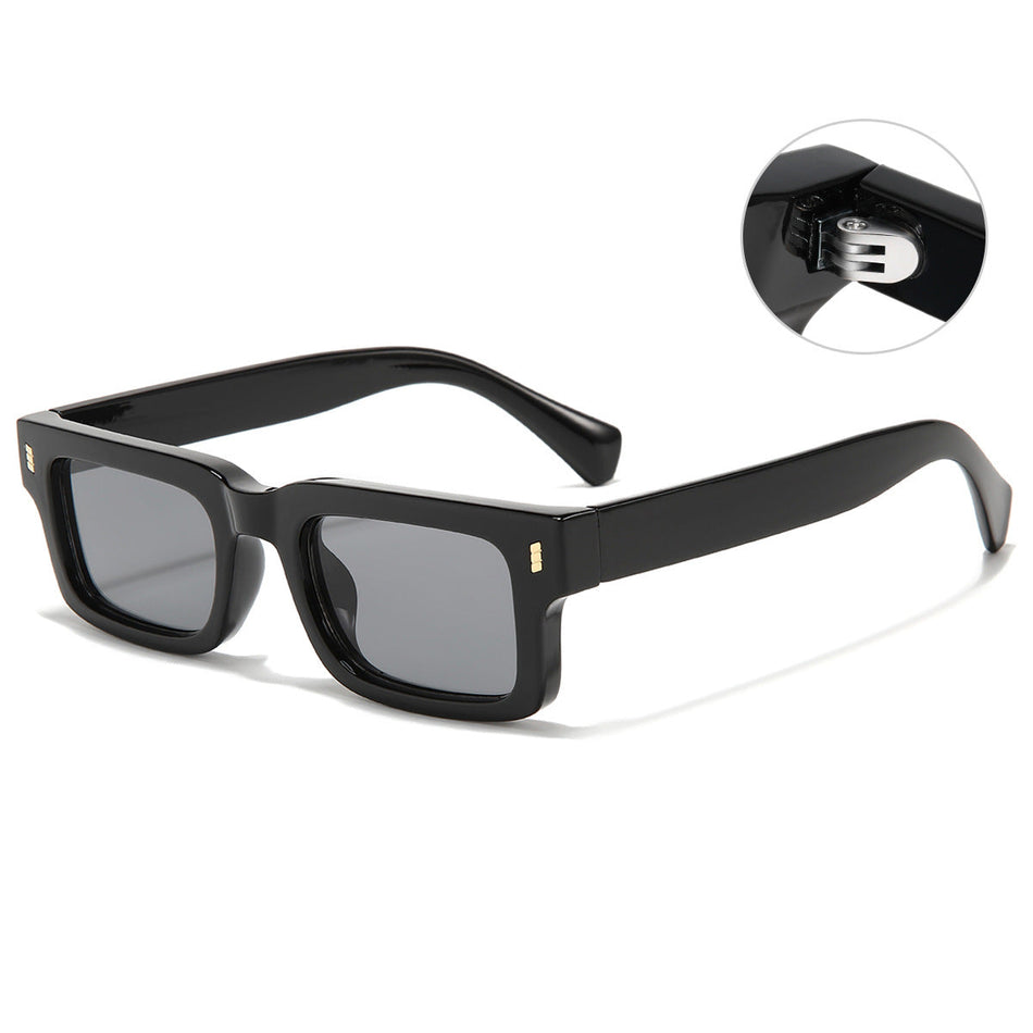 2024 Retro Rectangle Sunglasses – Unisex UV Protection