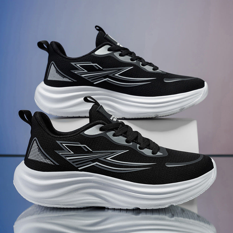 Woodpecker Men’s Thick-Soled Breathable Dad Sports Casual