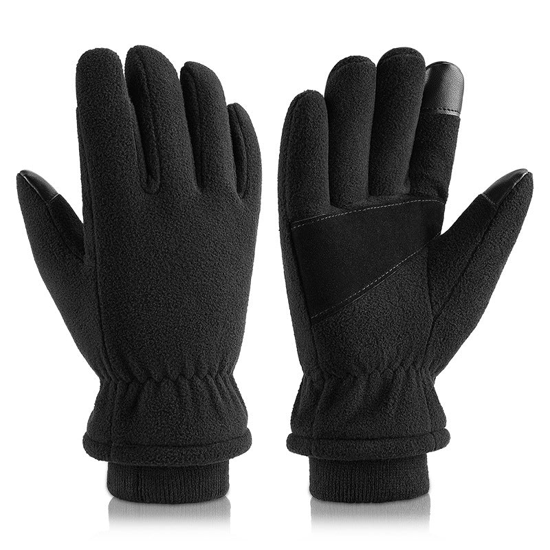 Men’s Outdoor Cycling Riding Gloves Warm Anti-Slip