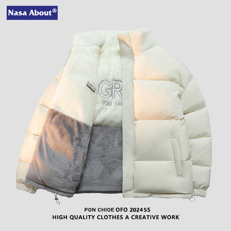 Winter Cotton Jacket Men & Women Double-Sided Wear