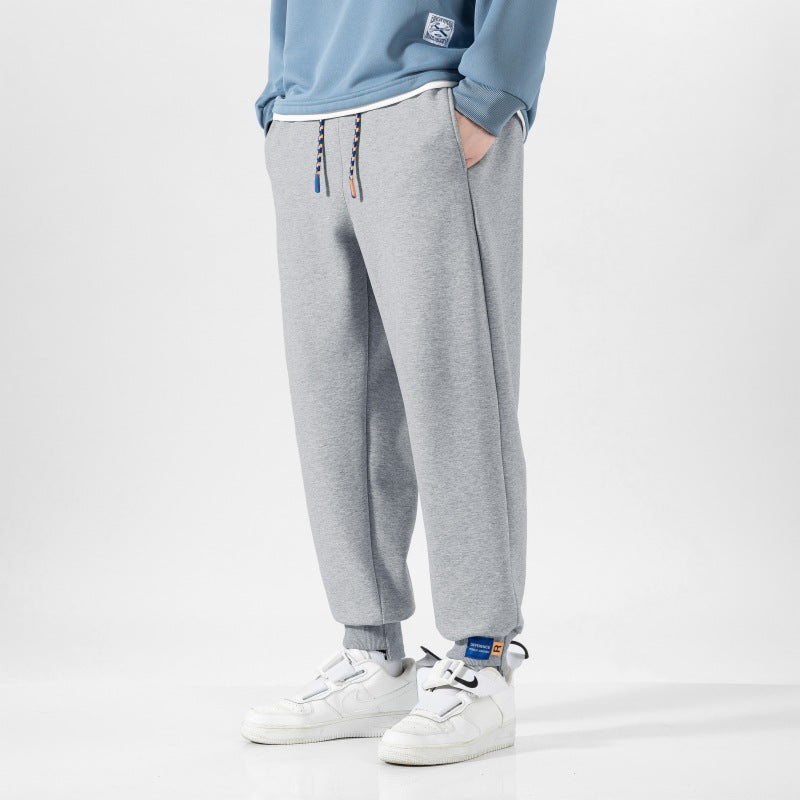 Men’s Autumn 2024 Cotton Sweatpants Loose Sports Pants