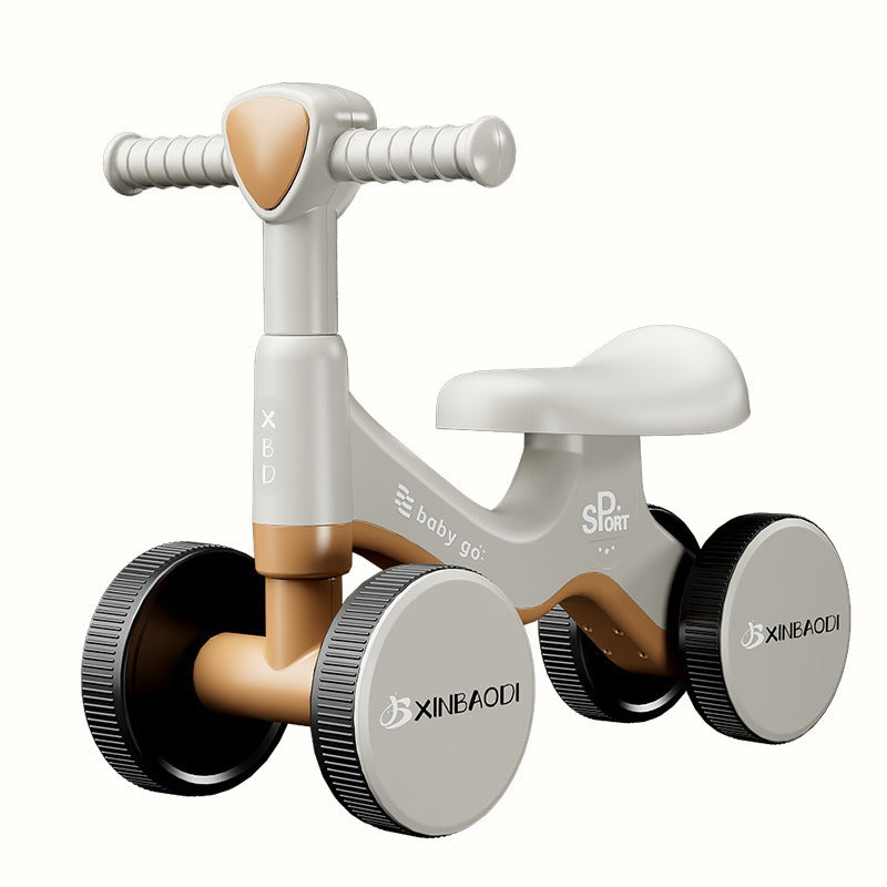 4-Wheel Pedal-Free Kids Balance Scooter 3–6 Years