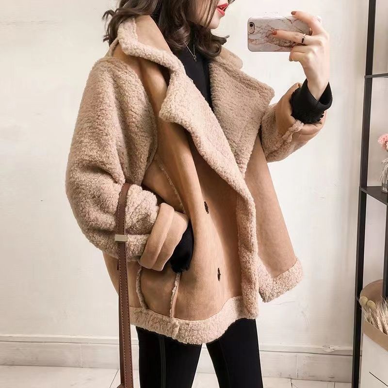 Lamb Wool  Jacket For Women