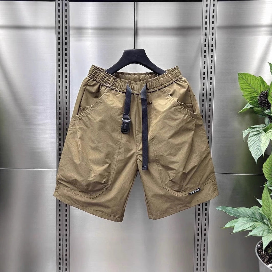 Men’s Summer Cargo Shorts Loose Quick-Dry Pants