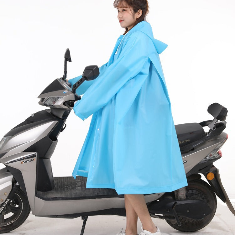 5-in-1 EVA Raincoat – Thick Outdoor Poncho with Hood