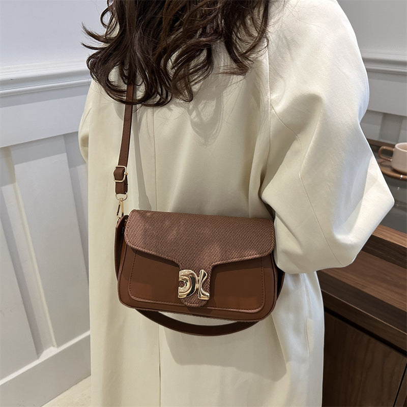 Korean Contrast Square Bag