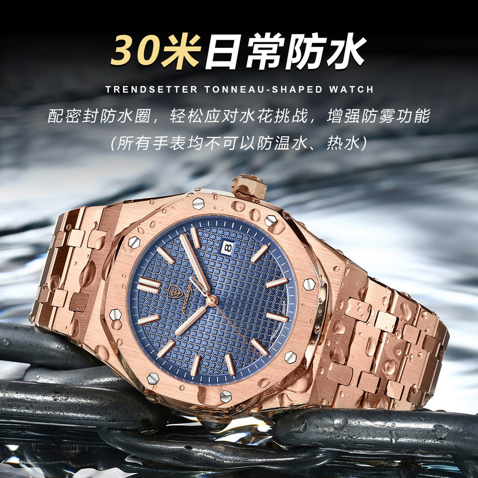 INSTOCK-Swiss Brand Men’s Fashion Quartz Watch Waterproof