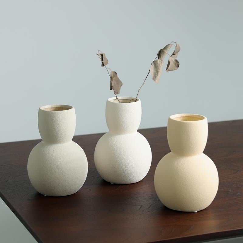 Quiet Vintage Ceramic Vase for Living Room Flower Decor