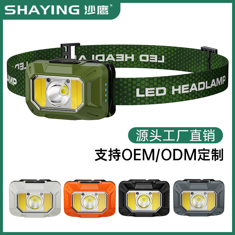 Cross-Border Mini Headlamp Ultra-Bright Long Battery Life