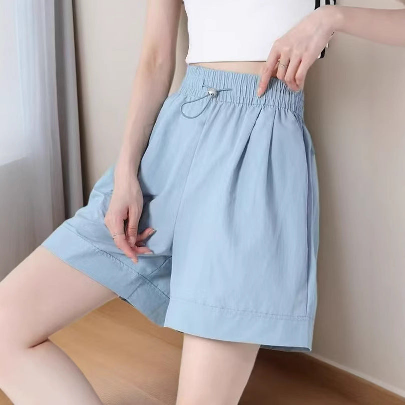 Quick-Dry Wide Leg Casual Shorts Women