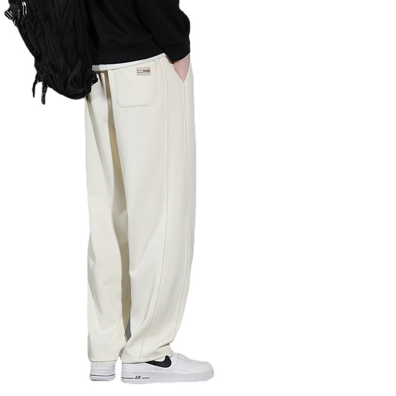 Men’s Wide-Leg Sweatpants Loose Casual Autumn Pants