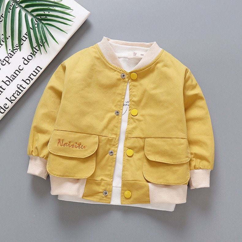 Boys Denim Jacket 2025 Stylish Spring Autumn Baby Coat