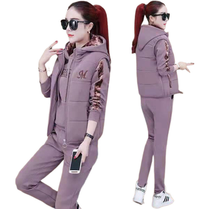 STOCK-Fleece Hoodie Suit for womens 2025 | Warm & Cozy