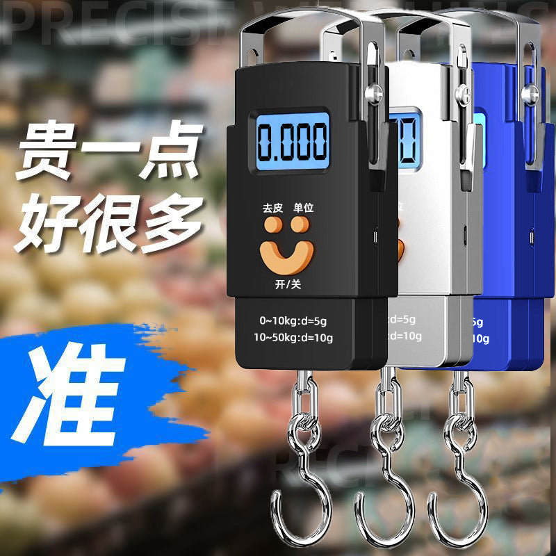 High-Precision Portable Electronic Scale – Handheld Luggage &