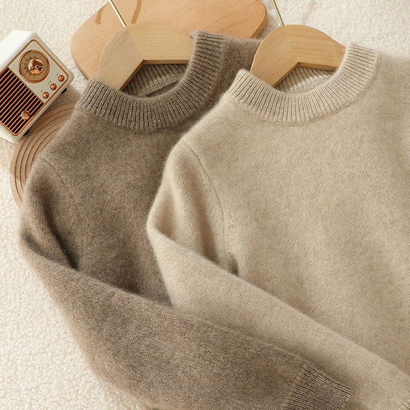 Kids Wool Blend Half Turtleneck Sweater Autumn Winter