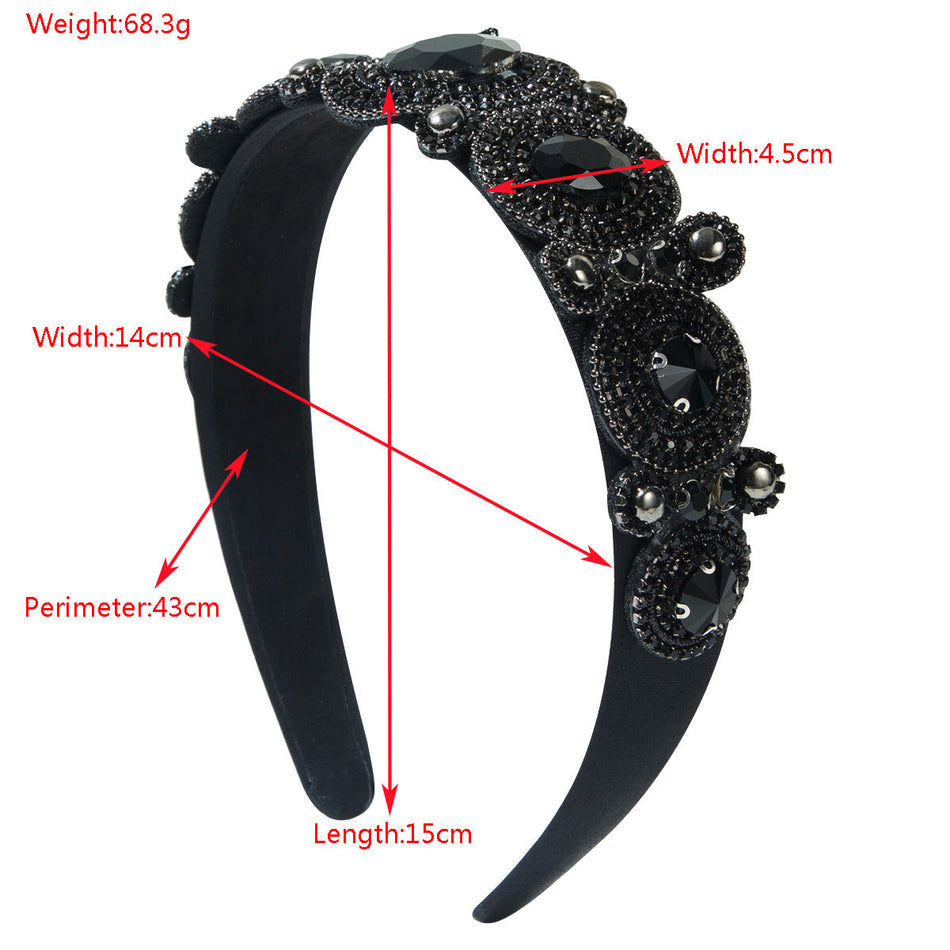 Baroque Rhinestone Luxury Headband