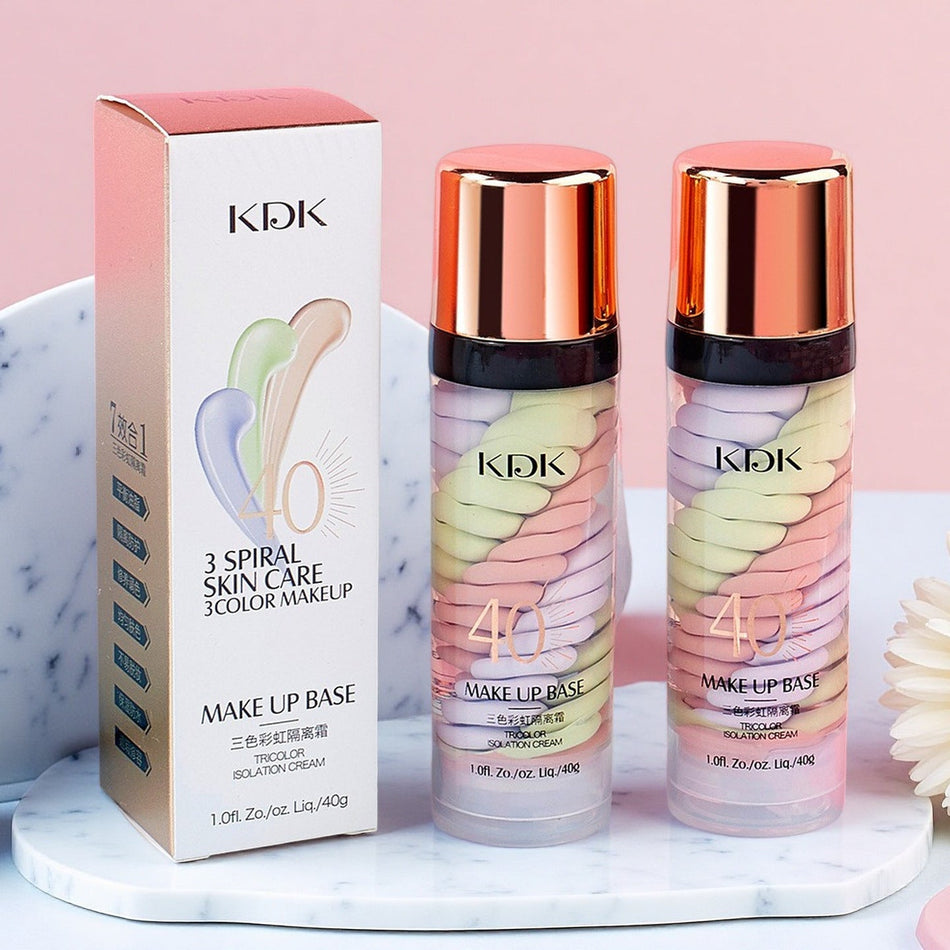 KDK Three-Color Isolation Cream 3-in-1 Makeup Primer