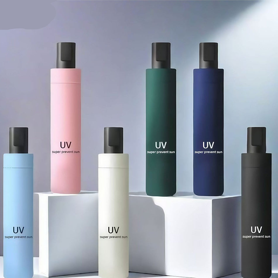 Automatic UV Protection Folding Umbrella for Sun & Rain