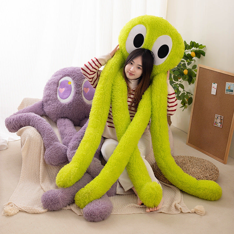 Large Octopus Plush Toy Soft Cotton Doll Pillow for Kids